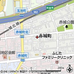 愛知県名古屋市西区赤城町51周辺の地図