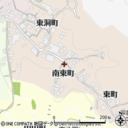 愛知県瀬戸市南東町17周辺の地図
