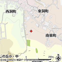 愛知県瀬戸市南東町周辺の地図
