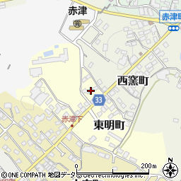 愛知県瀬戸市東明町91周辺の地図