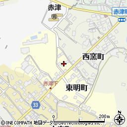 愛知県瀬戸市東明町91周辺の地図