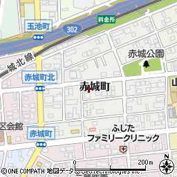 愛知県名古屋市西区赤城町85周辺の地図