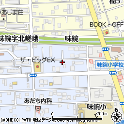 愛知県名古屋市北区中味鋺3丁目714周辺の地図