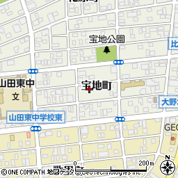 愛知県名古屋市西区宝地町174-3周辺の地図
