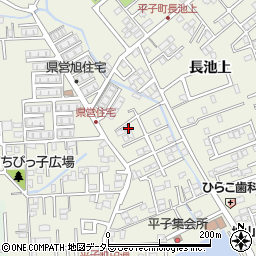 愛知県尾張旭市平子町中通326周辺の地図