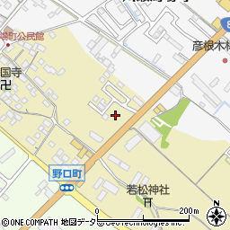 滋賀県彦根市野口町108周辺の地図