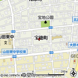 愛知県名古屋市西区宝地町173周辺の地図