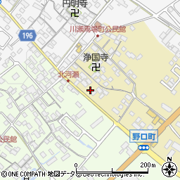 滋賀県彦根市野口町223-4周辺の地図