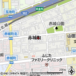 愛知県名古屋市西区赤城町90周辺の地図