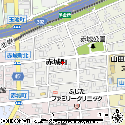 愛知県名古屋市西区赤城町90周辺の地図