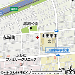 愛知県名古屋市西区赤城町104周辺の地図