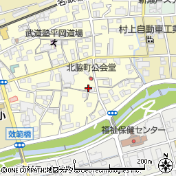 愛知県瀬戸市北脇町163周辺の地図