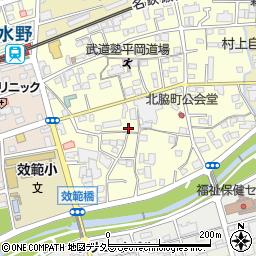 愛知県瀬戸市北脇町153-4周辺の地図