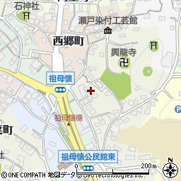 愛知県瀬戸市仲郷町16周辺の地図