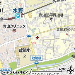 愛知県瀬戸市北脇町137周辺の地図