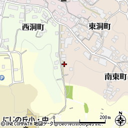 愛知県瀬戸市南東町58周辺の地図
