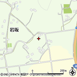 千葉県富津市岩坂周辺の地図