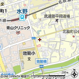 愛知県瀬戸市北脇町141周辺の地図