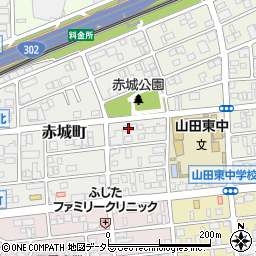 愛知県名古屋市西区赤城町98周辺の地図