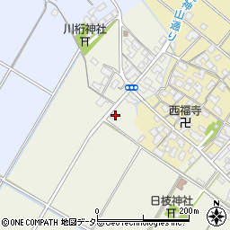 滋賀県彦根市上西川町368周辺の地図