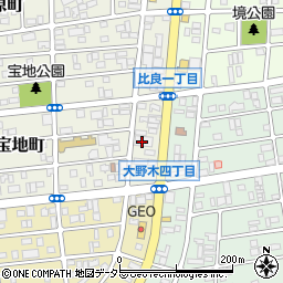 なごや農協山田東支店周辺の地図