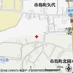 兵庫県丹波市市島町北岡本583周辺の地図