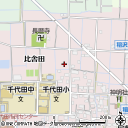 愛知県稲沢市福島町周辺の地図