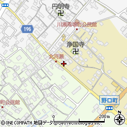滋賀県彦根市野口町222周辺の地図