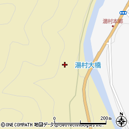 湯村大橋周辺の地図