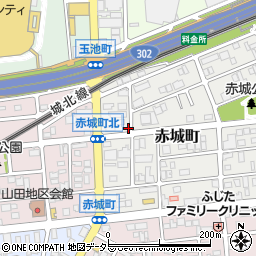 愛知県名古屋市西区赤城町133周辺の地図