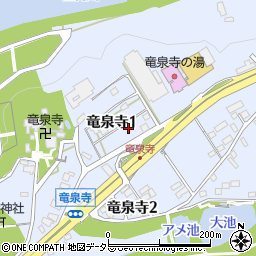 愛知県名古屋市守山区竜泉寺1丁目1213周辺の地図
