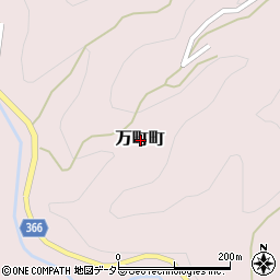 愛知県豊田市万町町周辺の地図