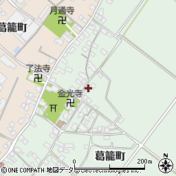 滋賀県彦根市葛籠町201周辺の地図