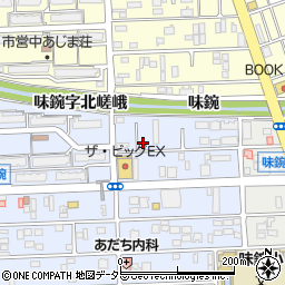 愛知県名古屋市北区中味鋺3丁目616周辺の地図