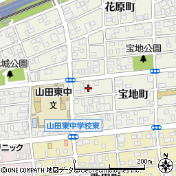 愛知県名古屋市西区宝地町118周辺の地図