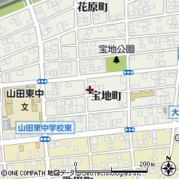 愛知県名古屋市西区宝地町175周辺の地図
