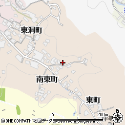 愛知県瀬戸市東洞町16周辺の地図