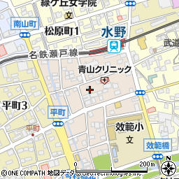 愛知県瀬戸市效範町2丁目31周辺の地図