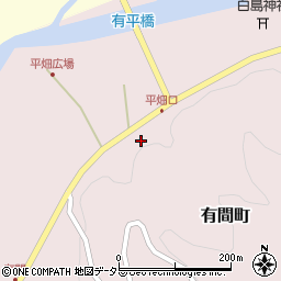 愛知県豊田市有間町桑凹10周辺の地図