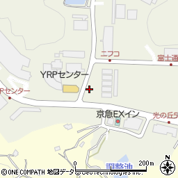 株式会社横須賀テレコムリサーチパーク周辺の地図