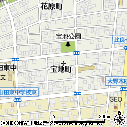 愛知県名古屋市西区宝地町181周辺の地図