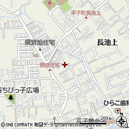 愛知県尾張旭市平子町中通346周辺の地図
