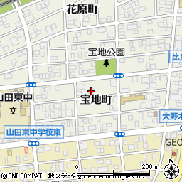 愛知県名古屋市西区宝地町178周辺の地図