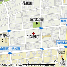 愛知県名古屋市西区宝地町180周辺の地図