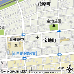 愛知県名古屋市西区宝地町109-1周辺の地図