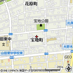 愛知県名古屋市西区宝地町179周辺の地図