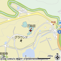 福知山市立　三和地域公民館周辺の地図