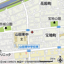 愛知県名古屋市西区宝地町112周辺の地図