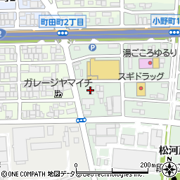 ファミリーマート春日井松河戸町店周辺の地図