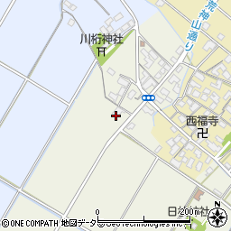 滋賀県彦根市上西川町365周辺の地図